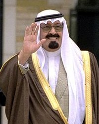 Saudi King Abdullah